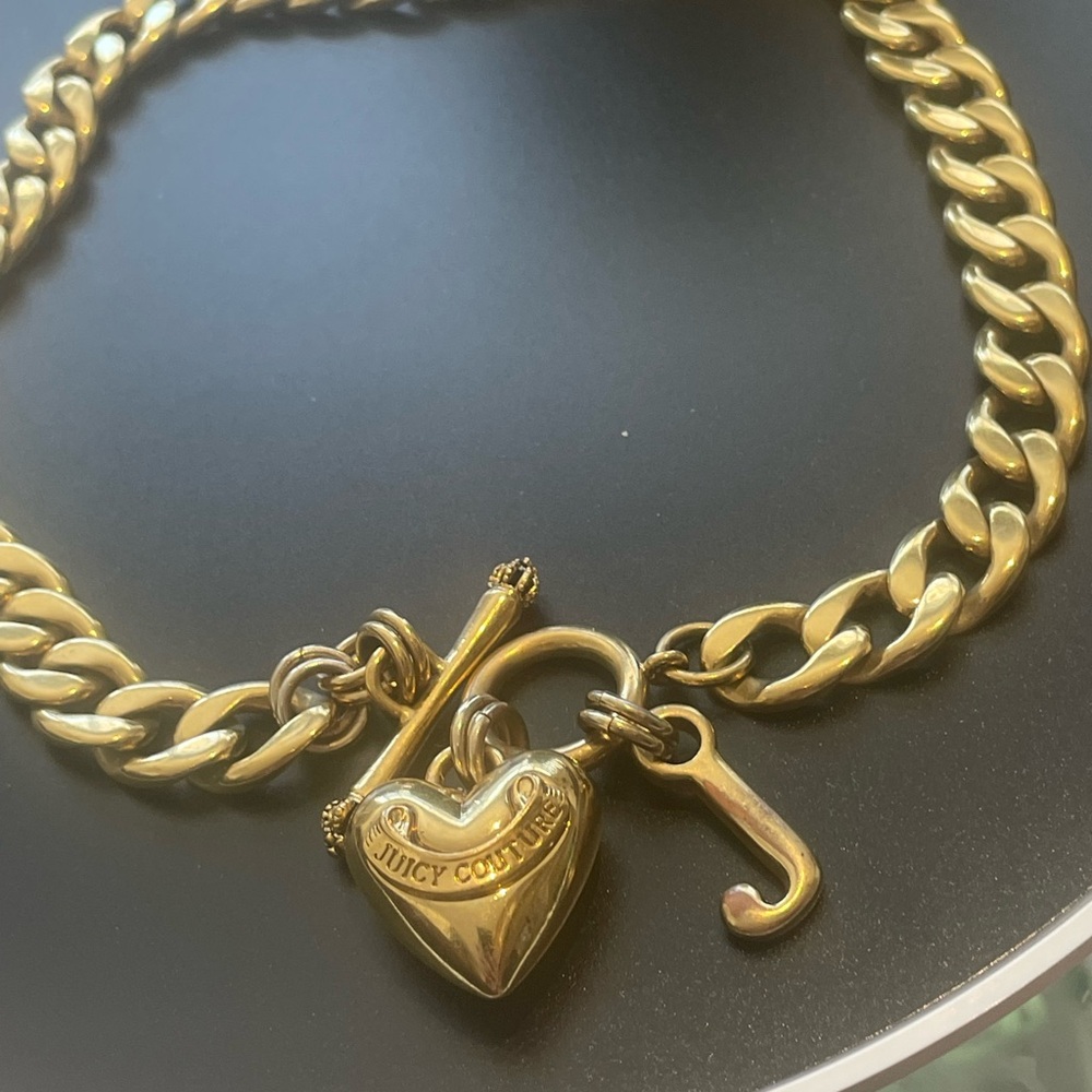 Juicy Couture Puffy Heart Choker